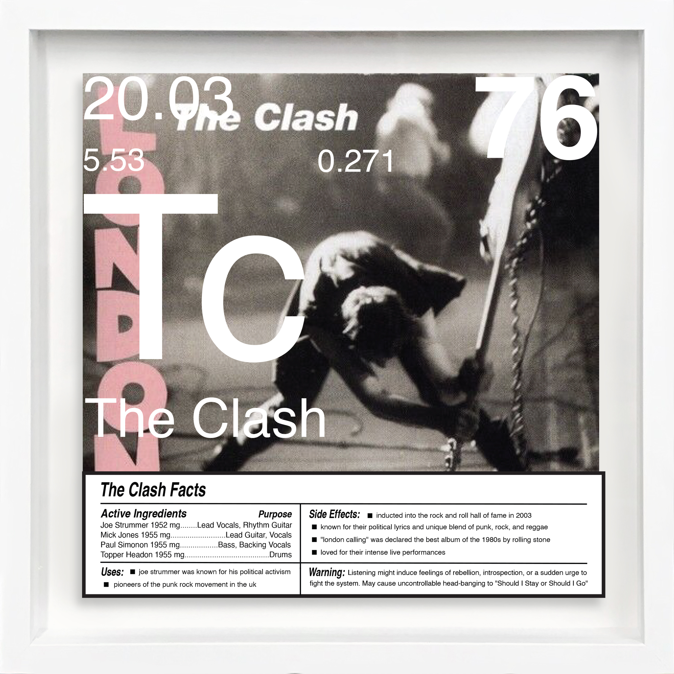 The Clash artwork